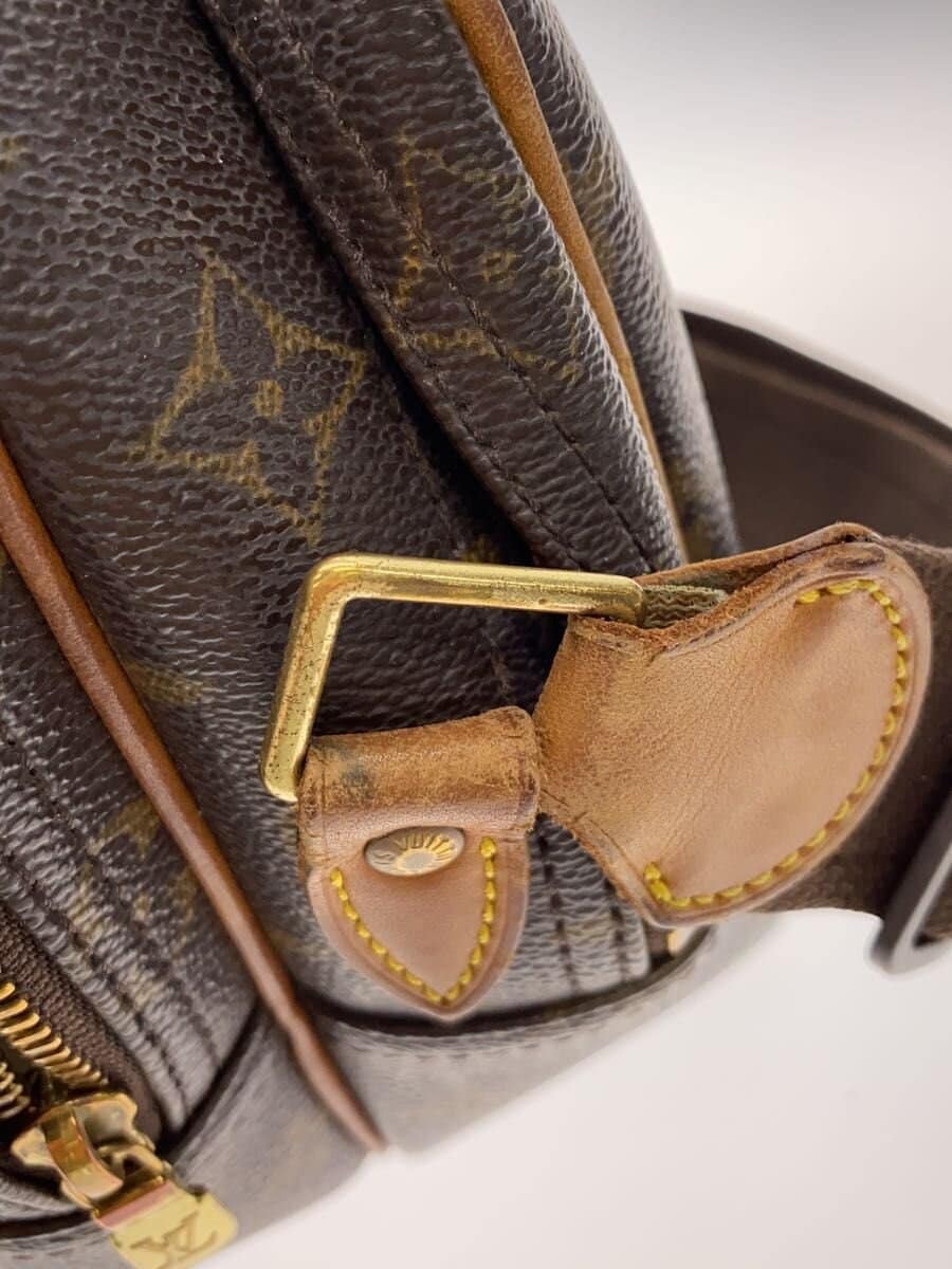 LOUIS VUITTON Reporter PM Monogram Canvas PVC BRW All-over pattern M45254 9