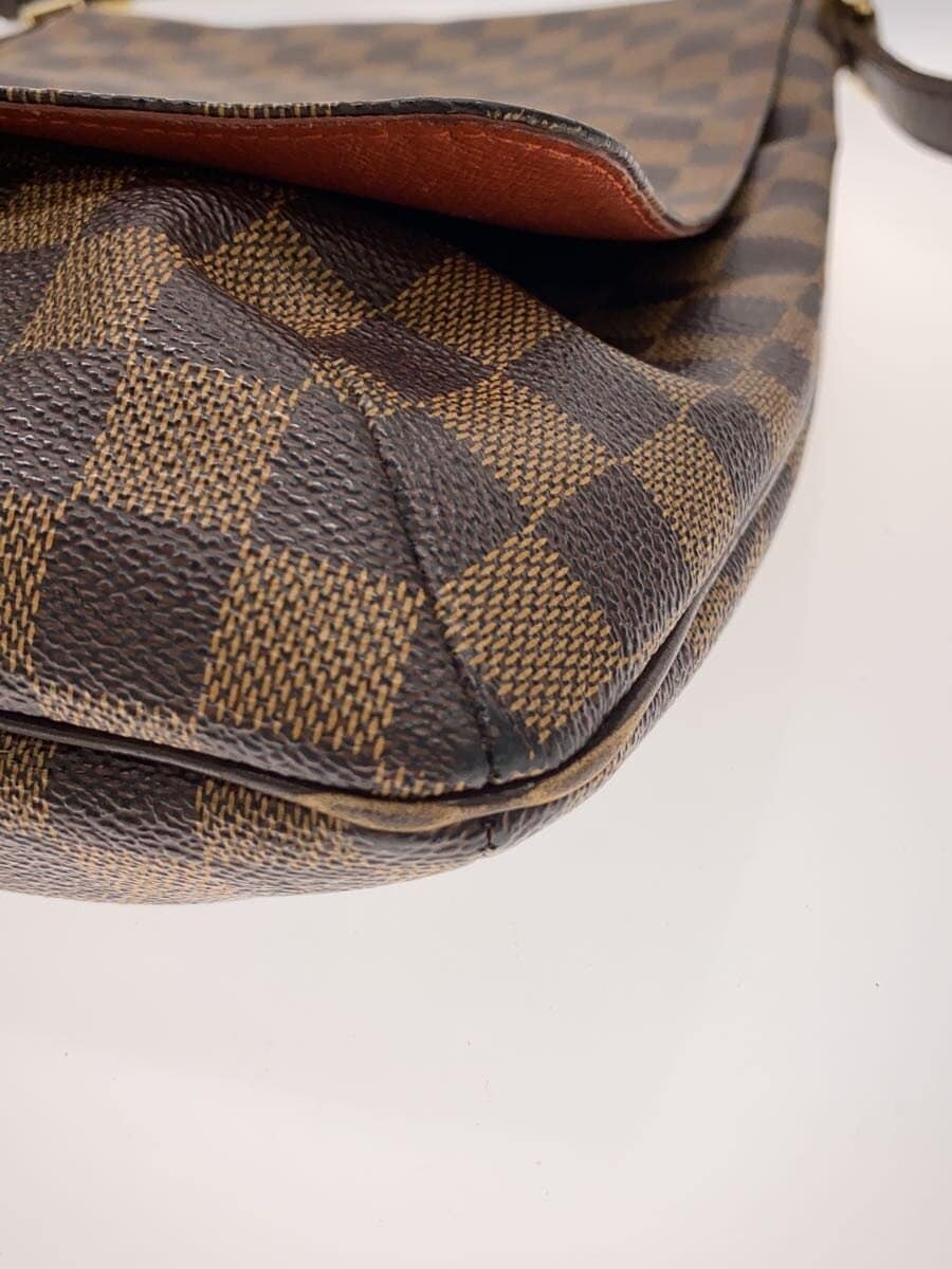 LOUIS VUITTON Musette_Damier Ébène PVC BRW Allover Pattern N51302 7