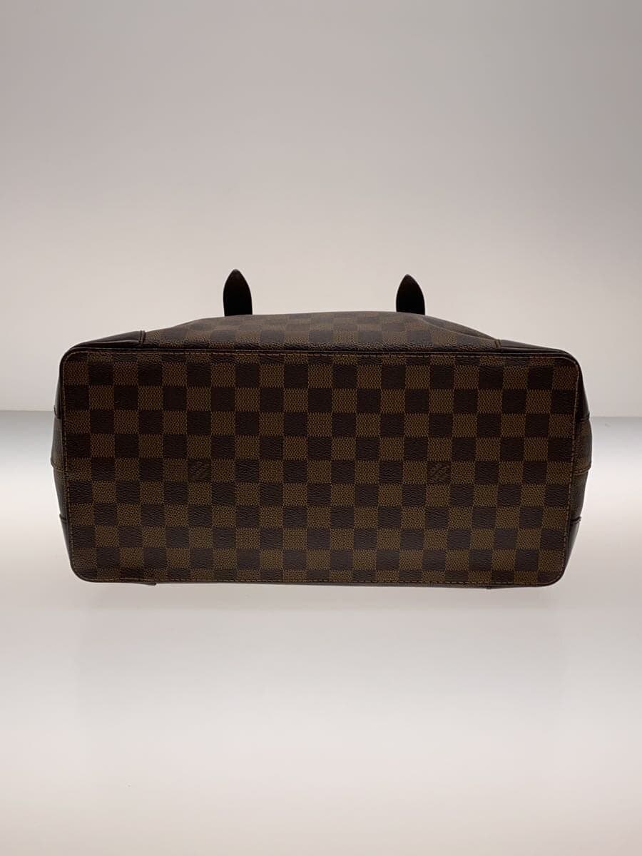LOUIS VUITTON Hampstead MM Damier Ebene PVC BRW Allover Pattern N51204 4