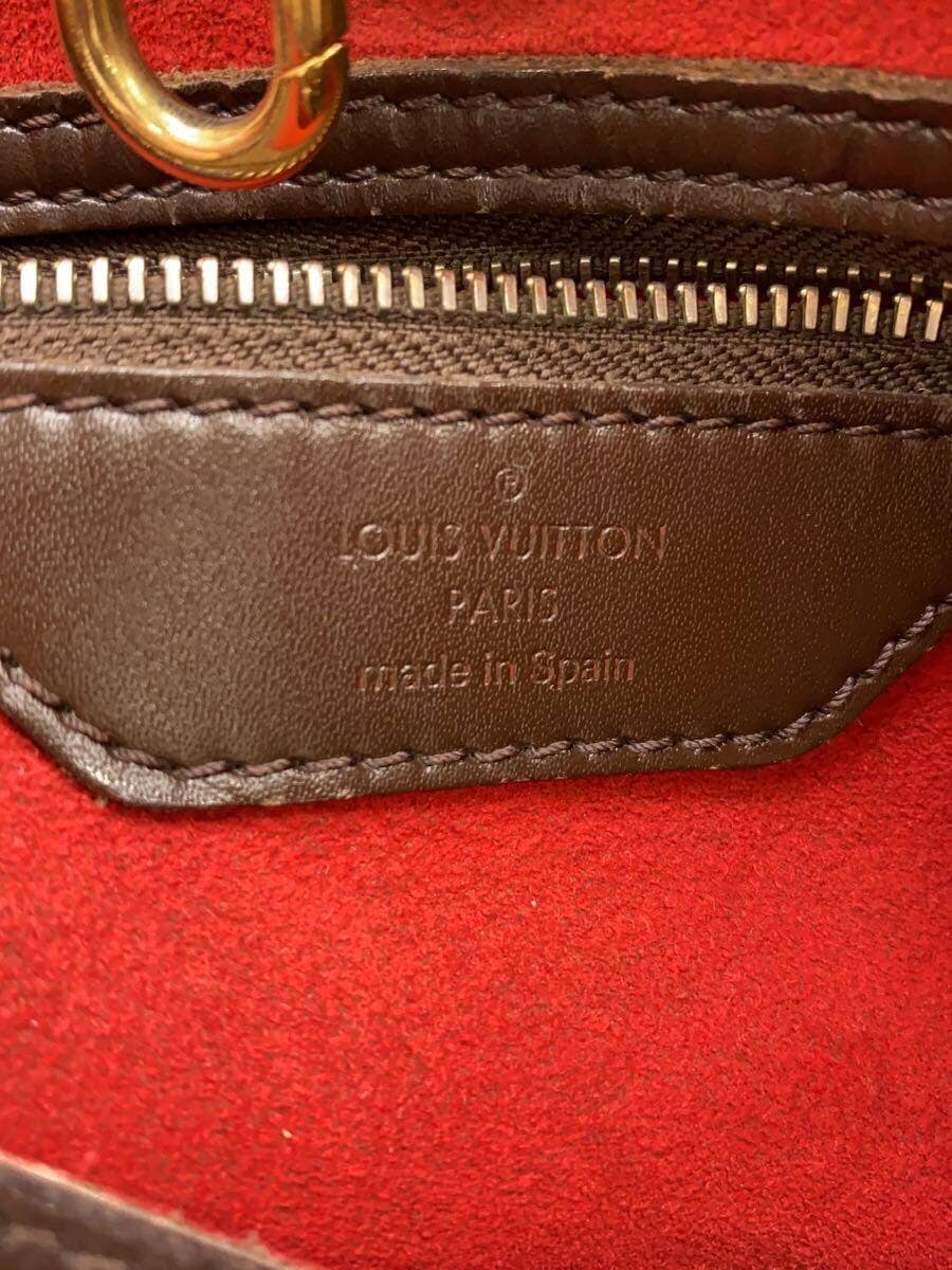 LOUIS VUITTON Hampstead MM Damier Ebene PVC BRW Allover Pattern N51204 5