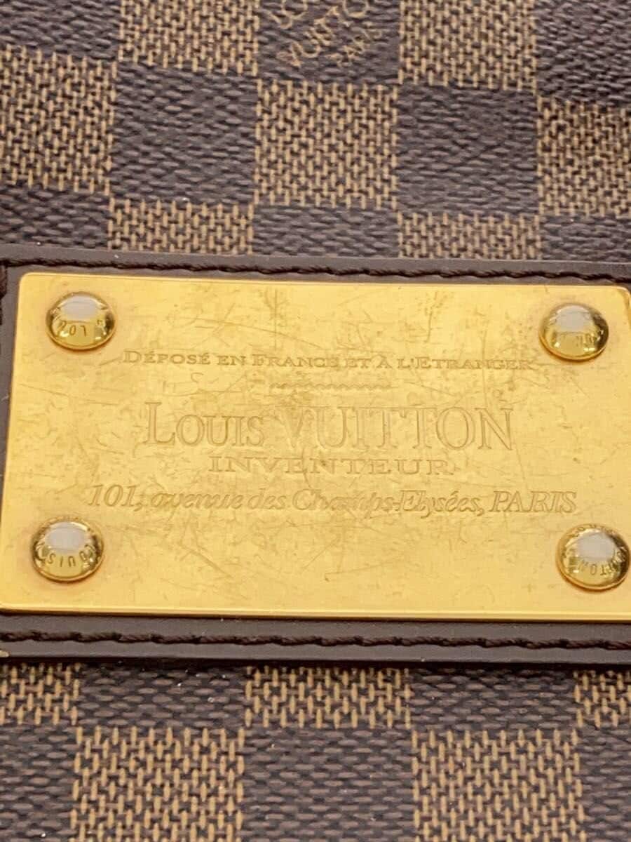 LOUIS VUITTON Hampstead MM Damier Ebene PVC BRW Allover Pattern N51204 9