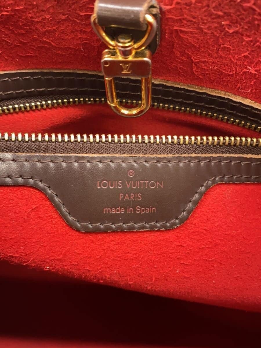 LOUIS VUITTON Hampstead PM Damier Ebene PVC BRW All-over pattern N51205 5