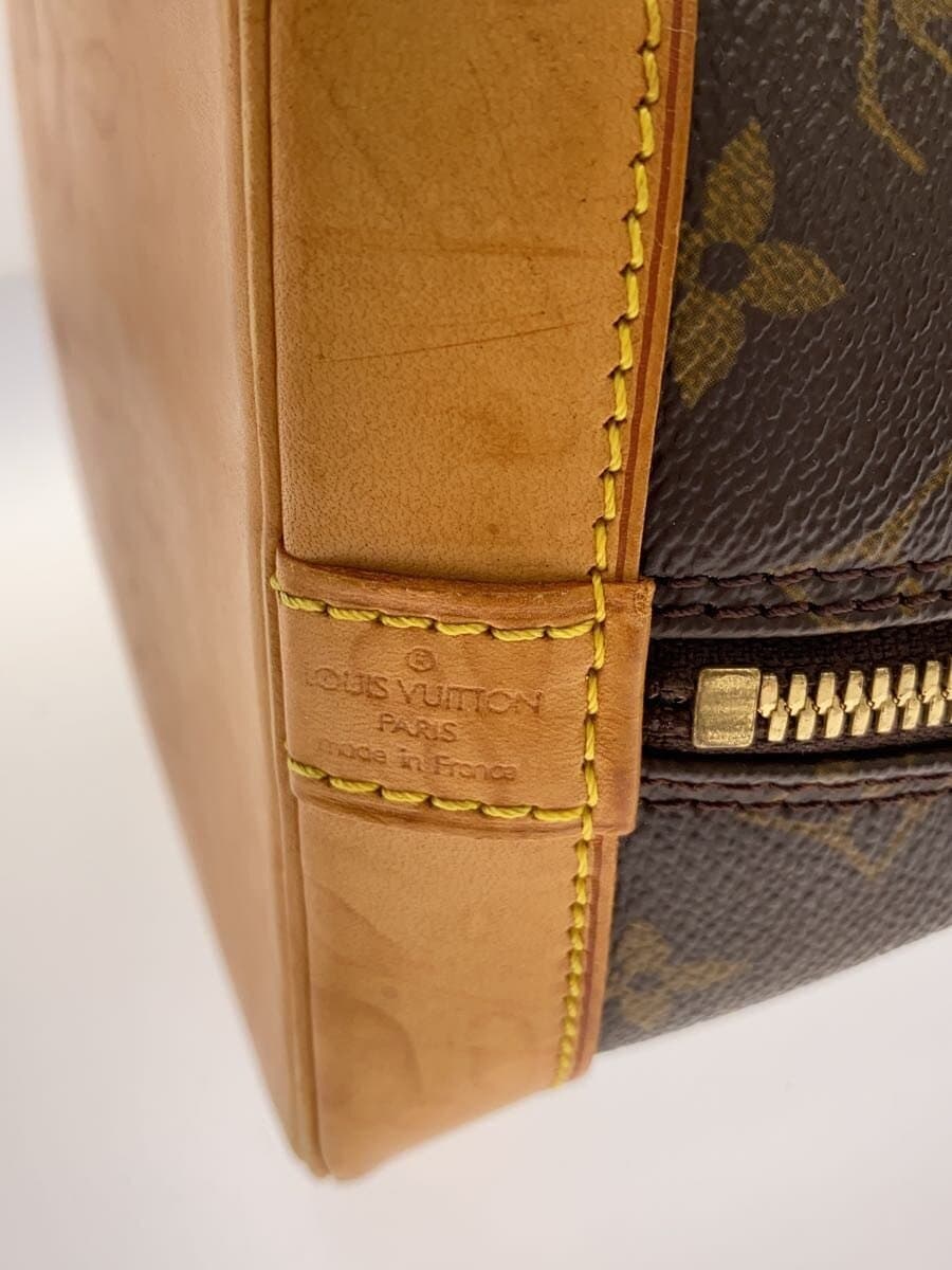 LOUIS VUITTON 1) Alma Monogram Canvas PVC BRW M51130 5