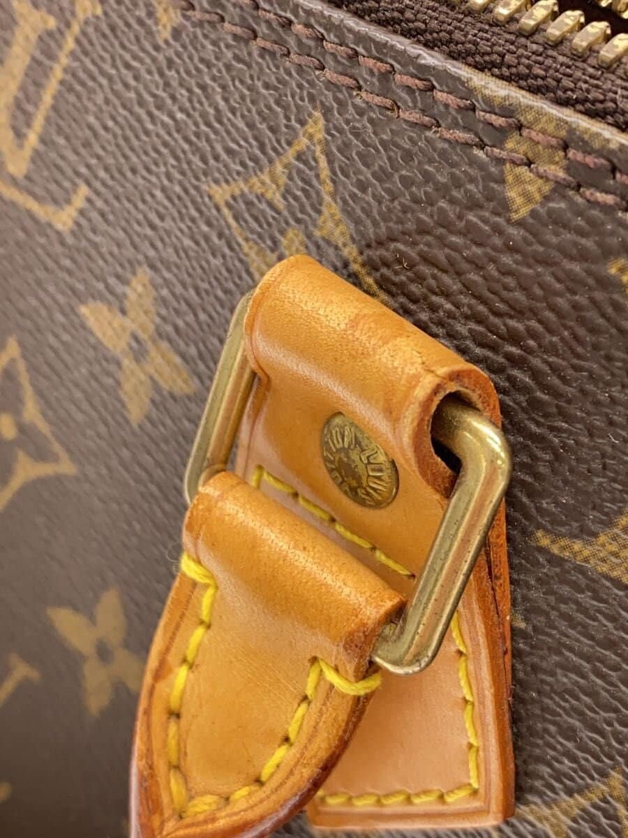 LOUIS VUITTON 1) Alma Monogram Canvas PVC BRW M51130 9