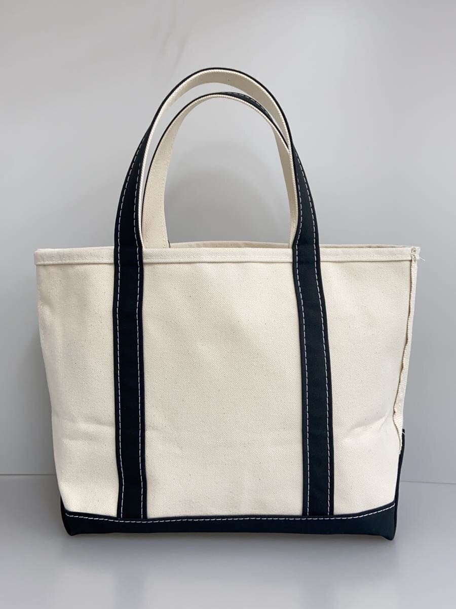 L.L.Bean Tote Bag Canvas CRM 3