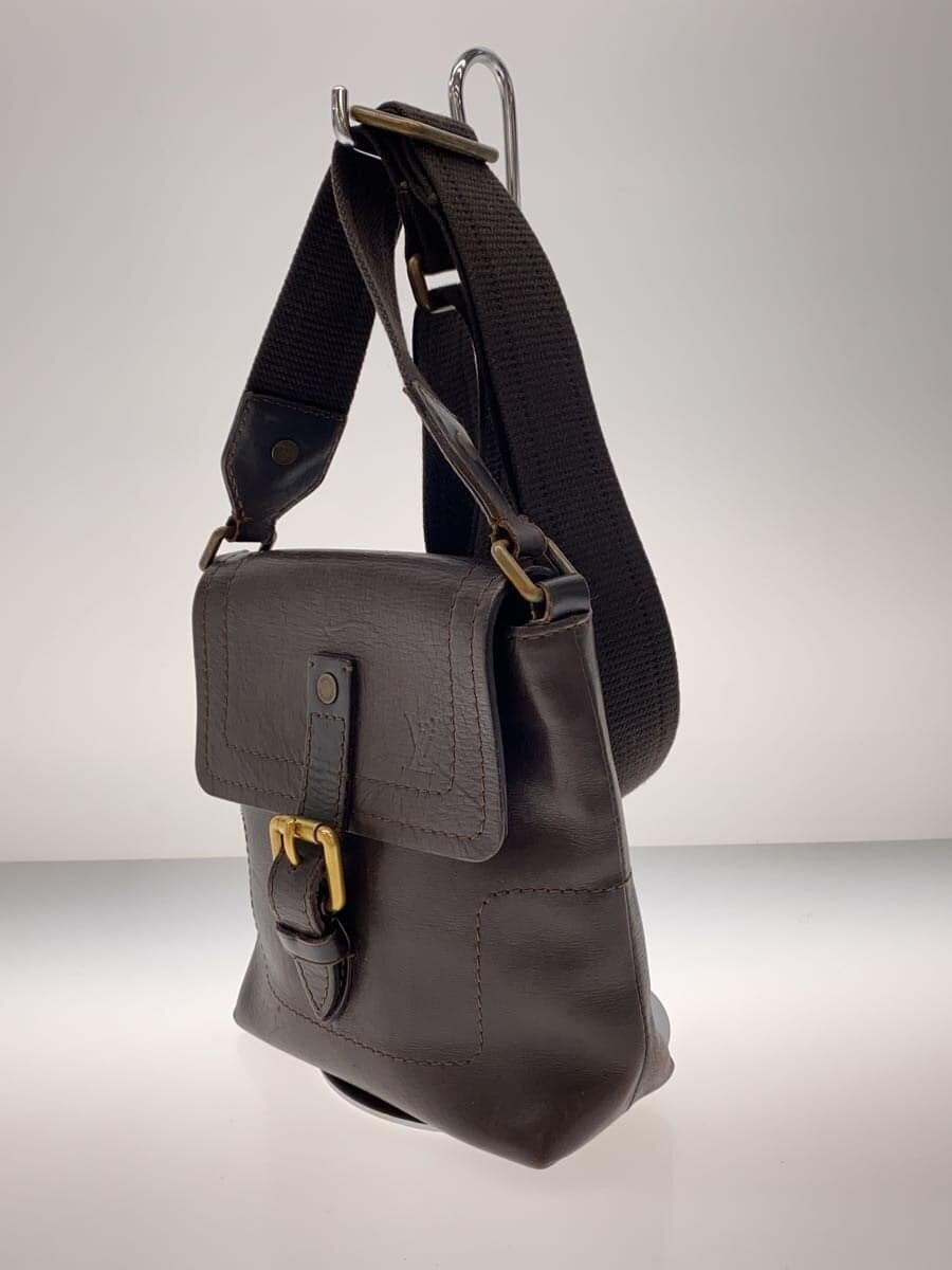 LOUIS VUITTON Yuma_ Utah Leather BLK M92995 2