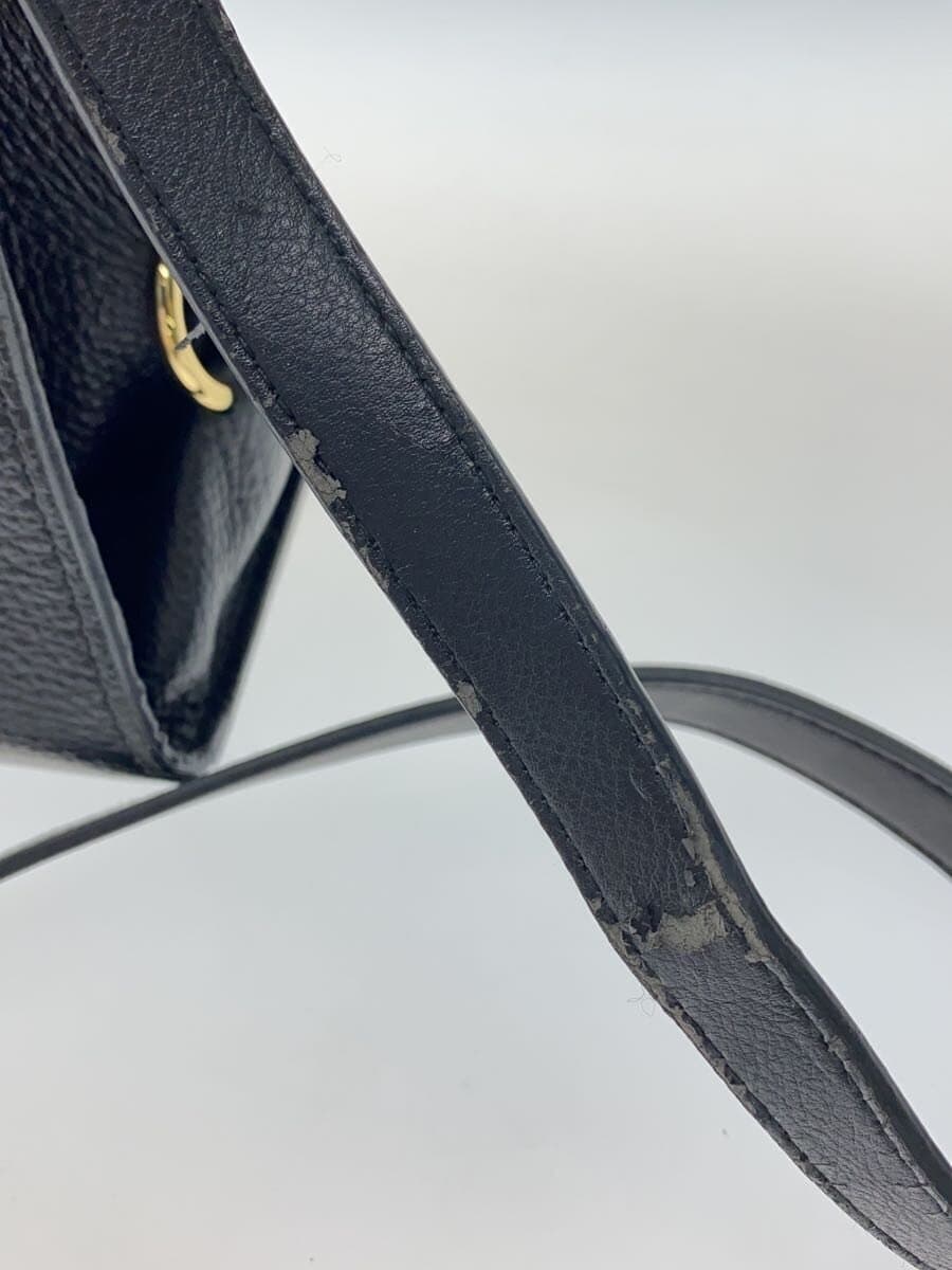 MARCO BIANCHINI Top Handle Bag Leather BLK 8