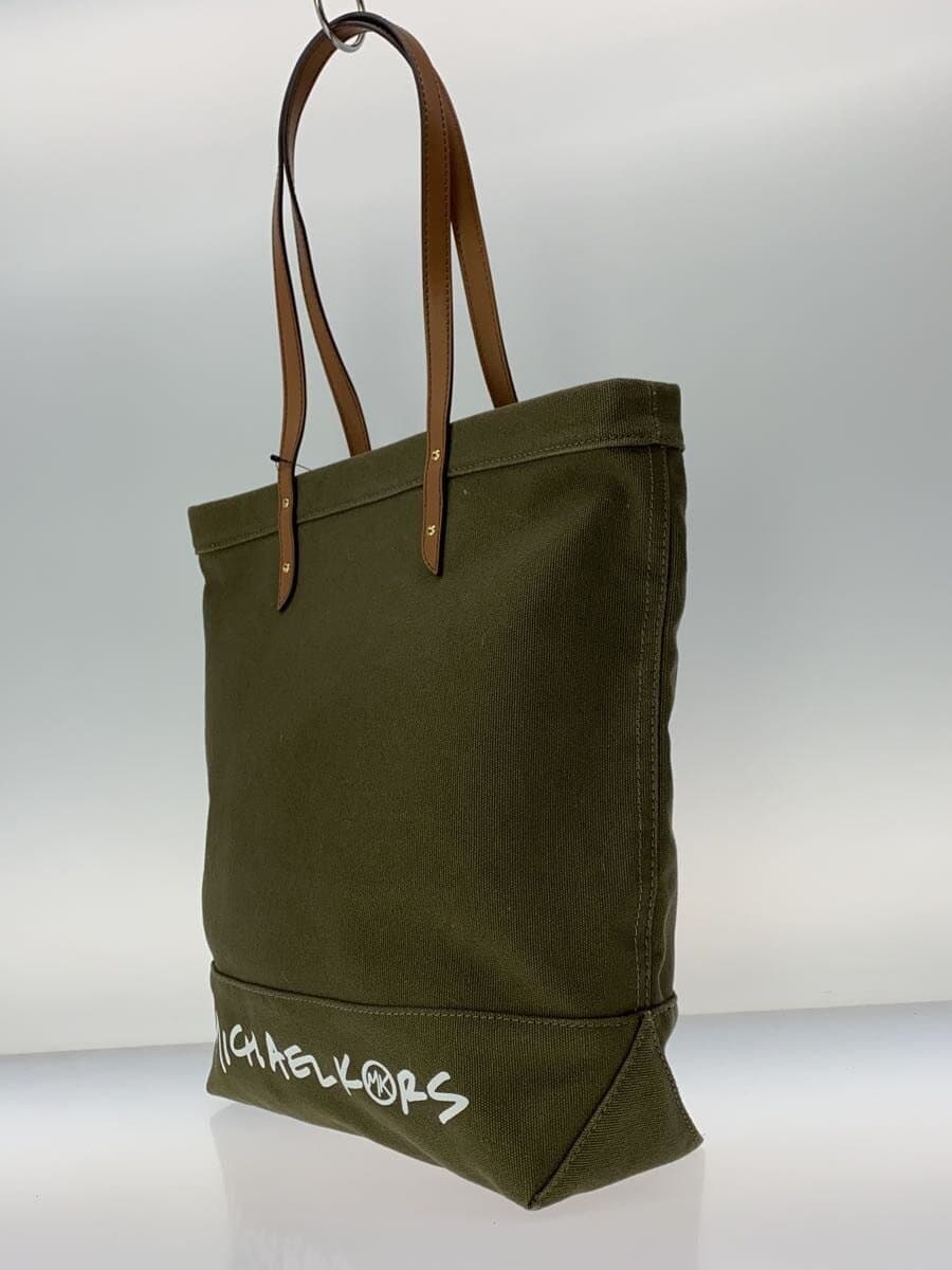 MICHAEL KORS tote bag canvas GRN 2