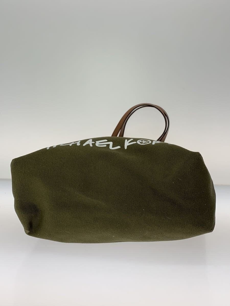 MICHAEL KORS tote bag canvas GRN 4