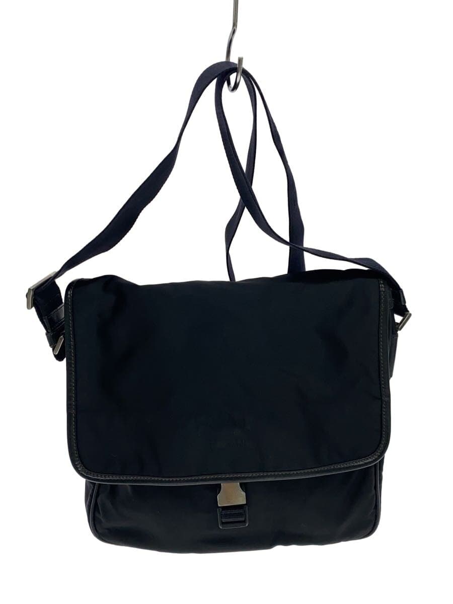 PRADA shoulder bag -- BLK plain