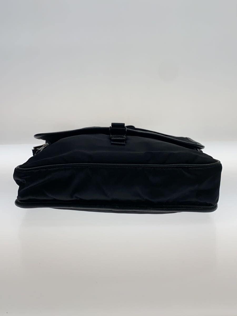 PRADA shoulder bag -- BLK plain 4