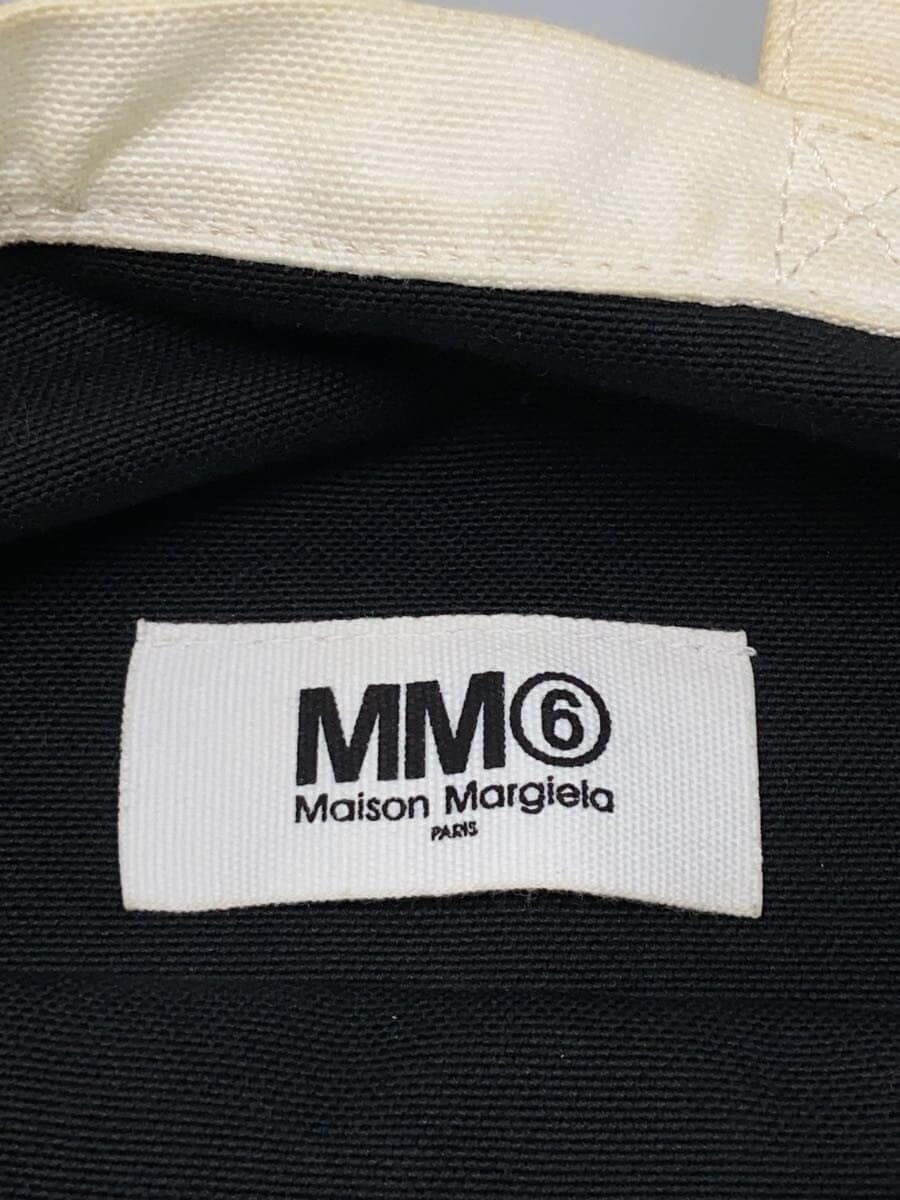 MM6 Bag Canvas Multicolor S54WC0058 BLK WHT 5