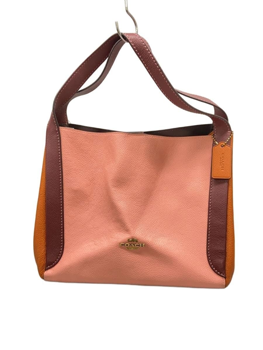 COACH Bag Leather Pink 76088