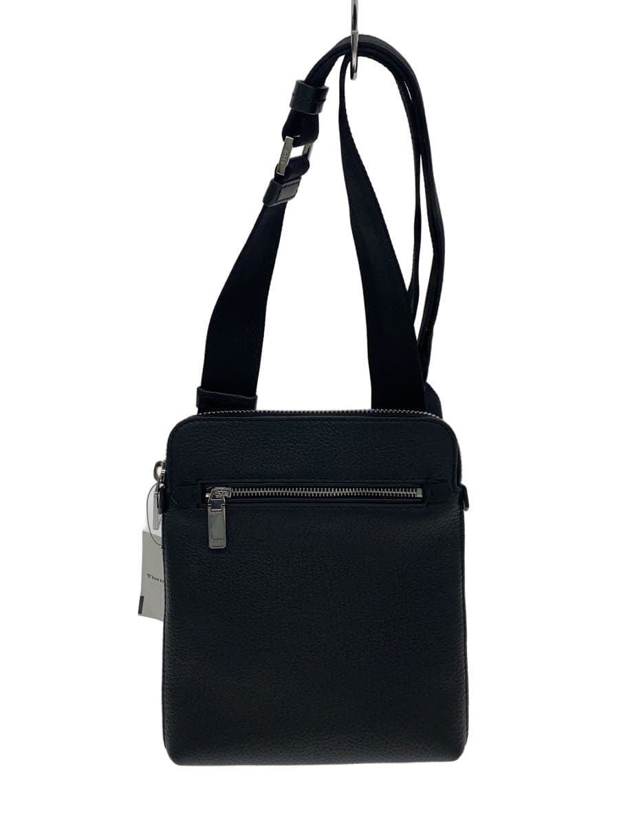 HUGO BOSS Envelope Bag Shoulder Bag Leather BLK