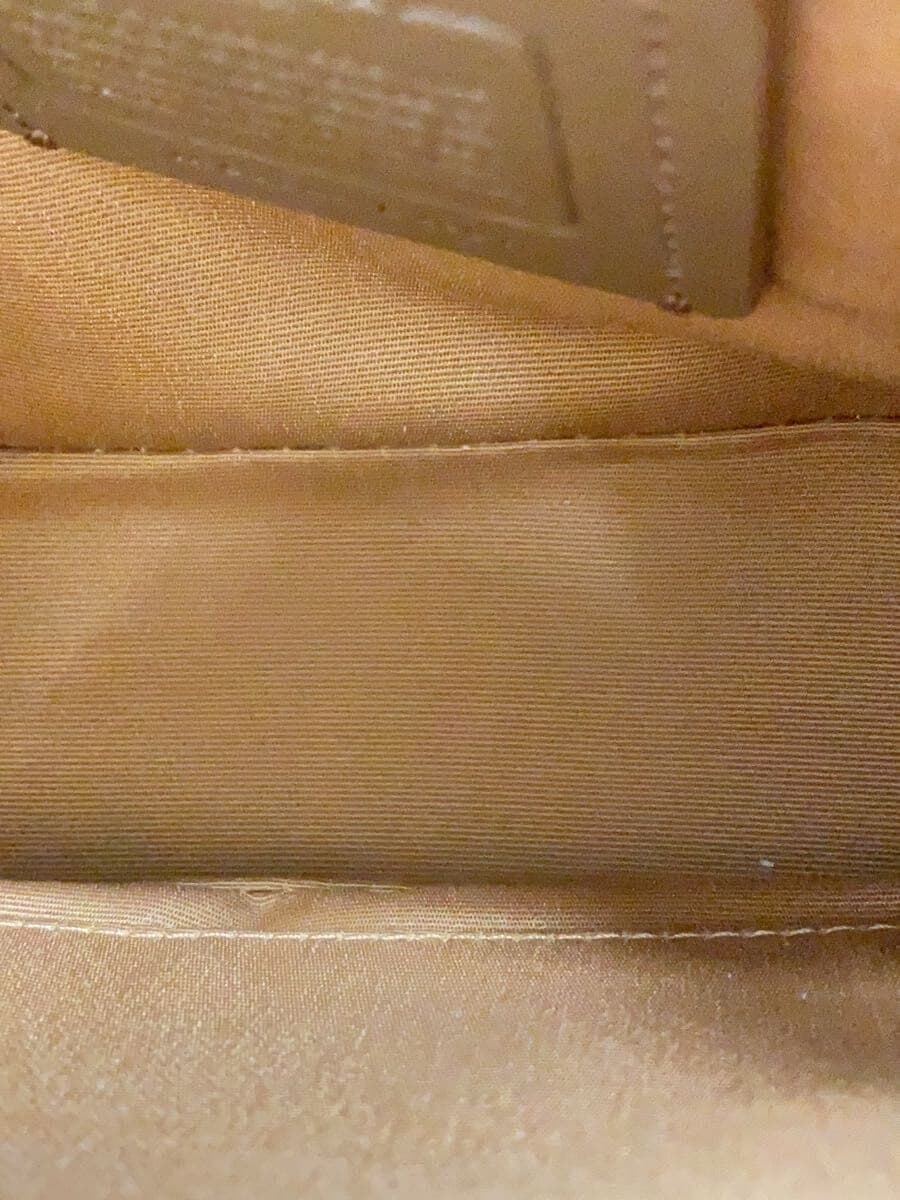 COACH shoulder bag leather YLW all-over pattern 6