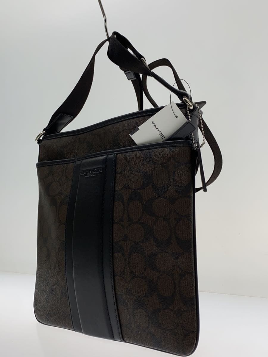 COACH shoulder bag -- BRW all-over pattern 2