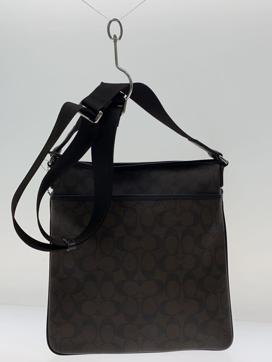 COACH shoulder bag -- BRW all-over pattern 3