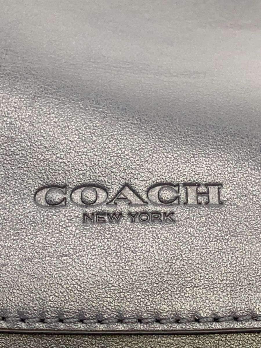 COACH Waist Bag Leather NVY F79149 5