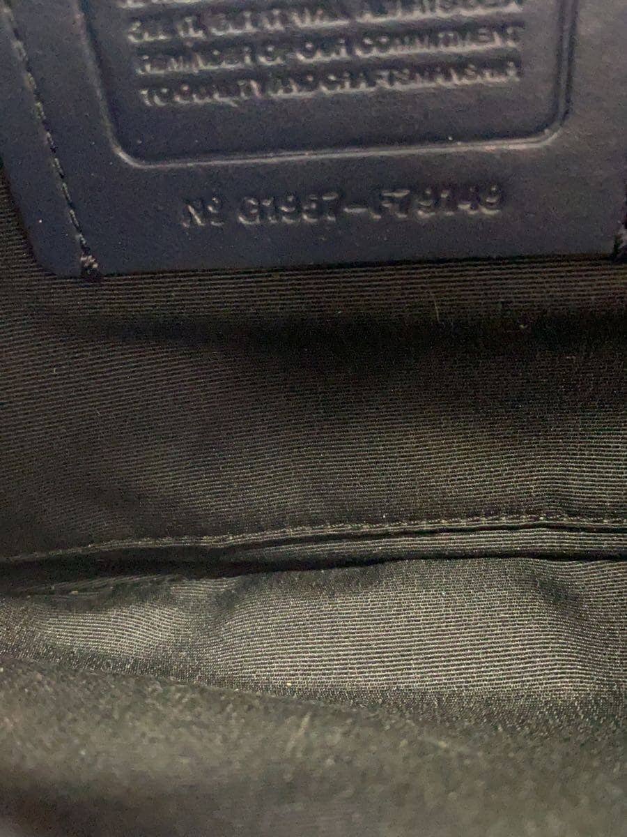 COACH Waist Bag Leather NVY F79149 6