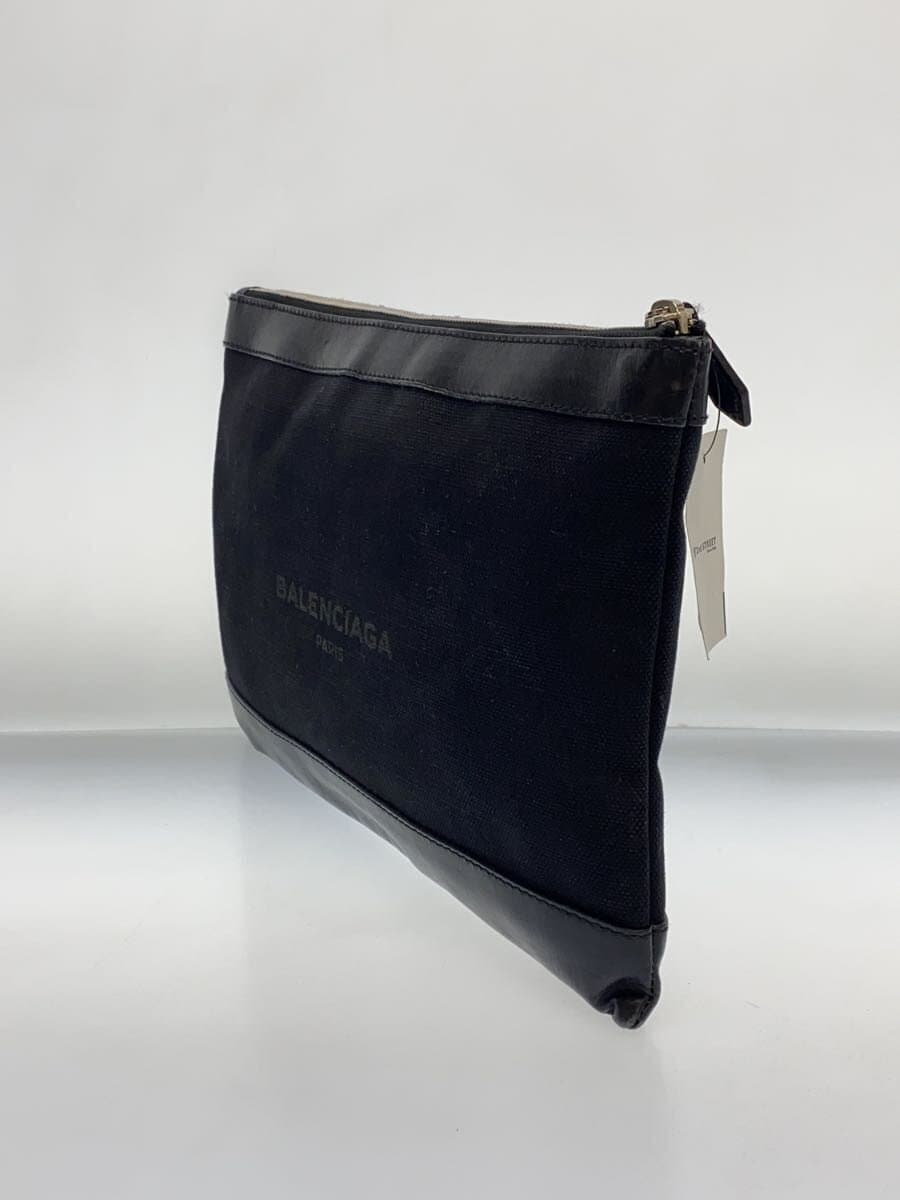 BALENCIAGA Shoulder Bag Cotton Black 373834 1000 A 538735 2
