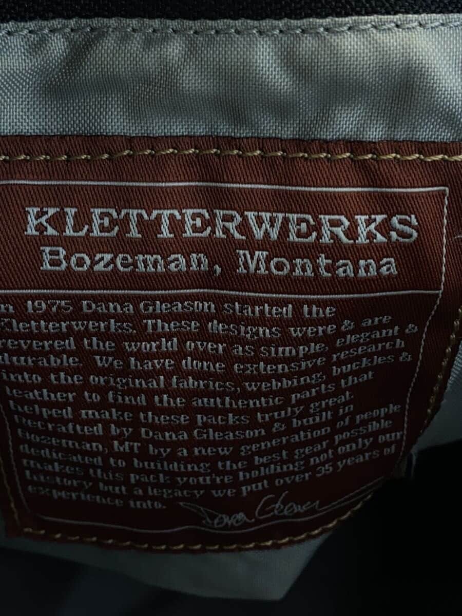 KLETTERWERKS Backpack Cotton BLK Solid 6