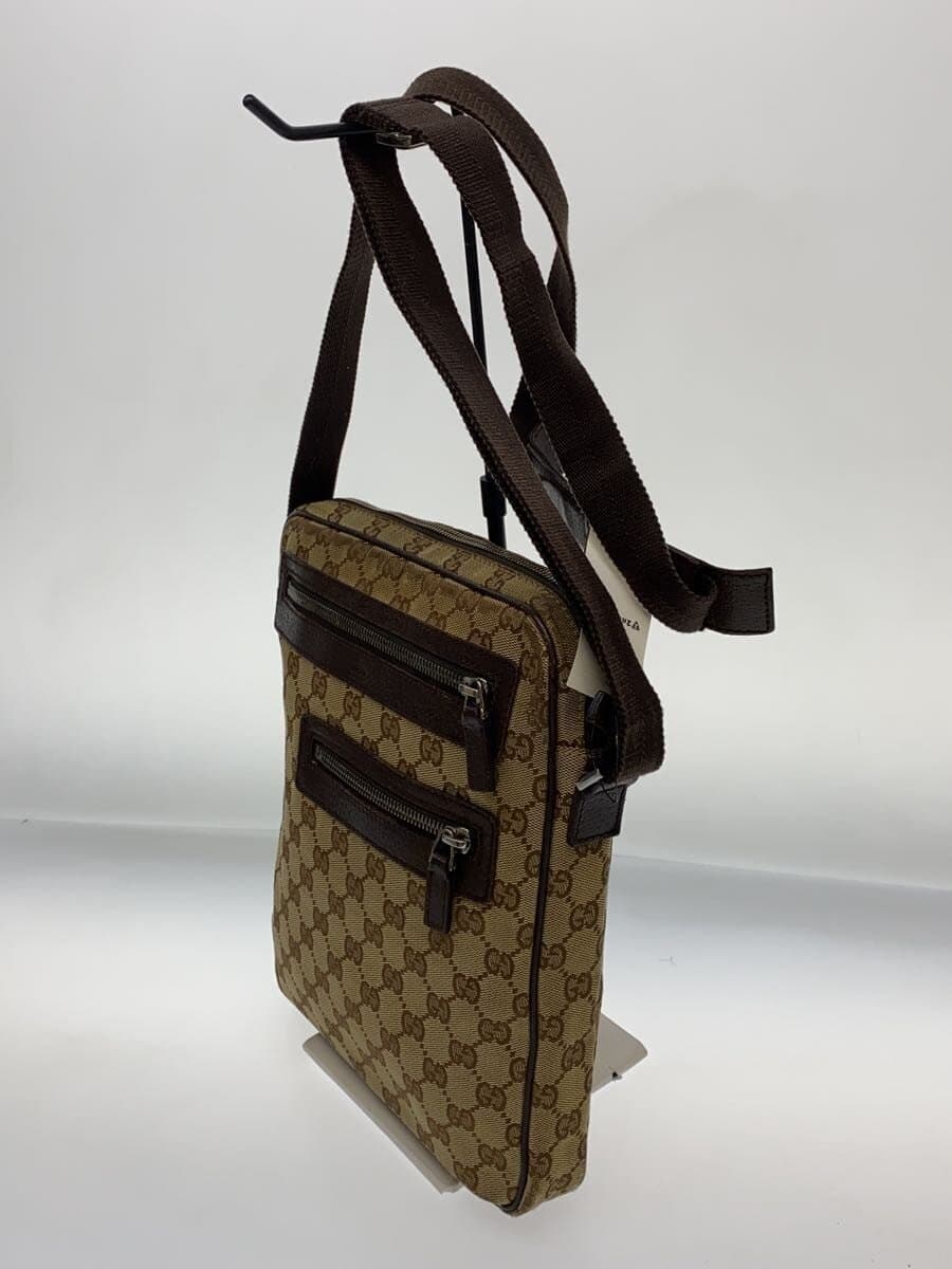 GUCCI Shoulder Bag_GG Canvas Canvas BEG 92551 2