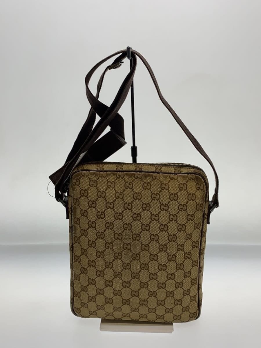 GUCCI Shoulder Bag_GG Canvas Canvas BEG 92551 3