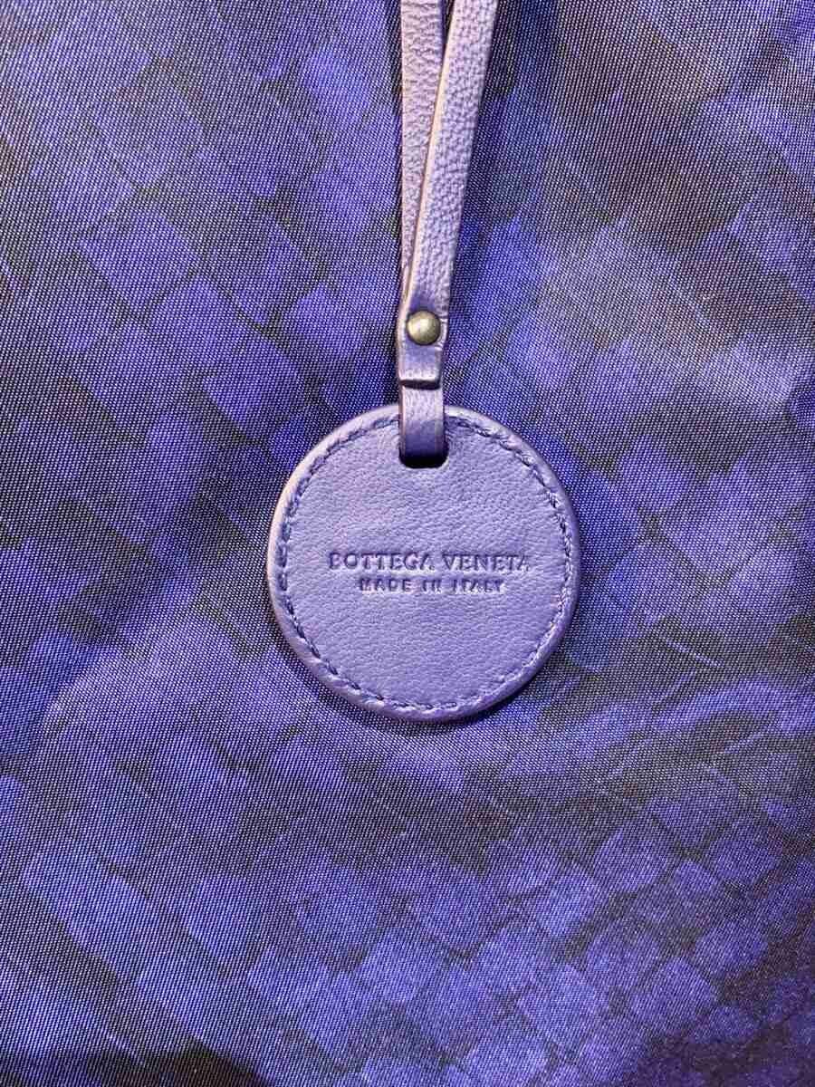 BOTTEGA VENETA Tote Bag Nylon NVY All Over Pattern 5