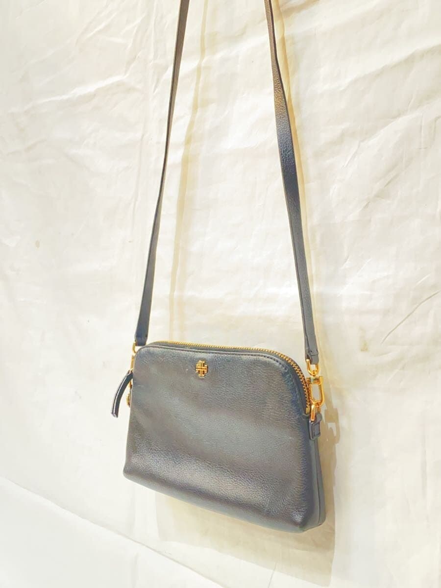 TORY BURCH Shoulder Bag Leather BLK 2