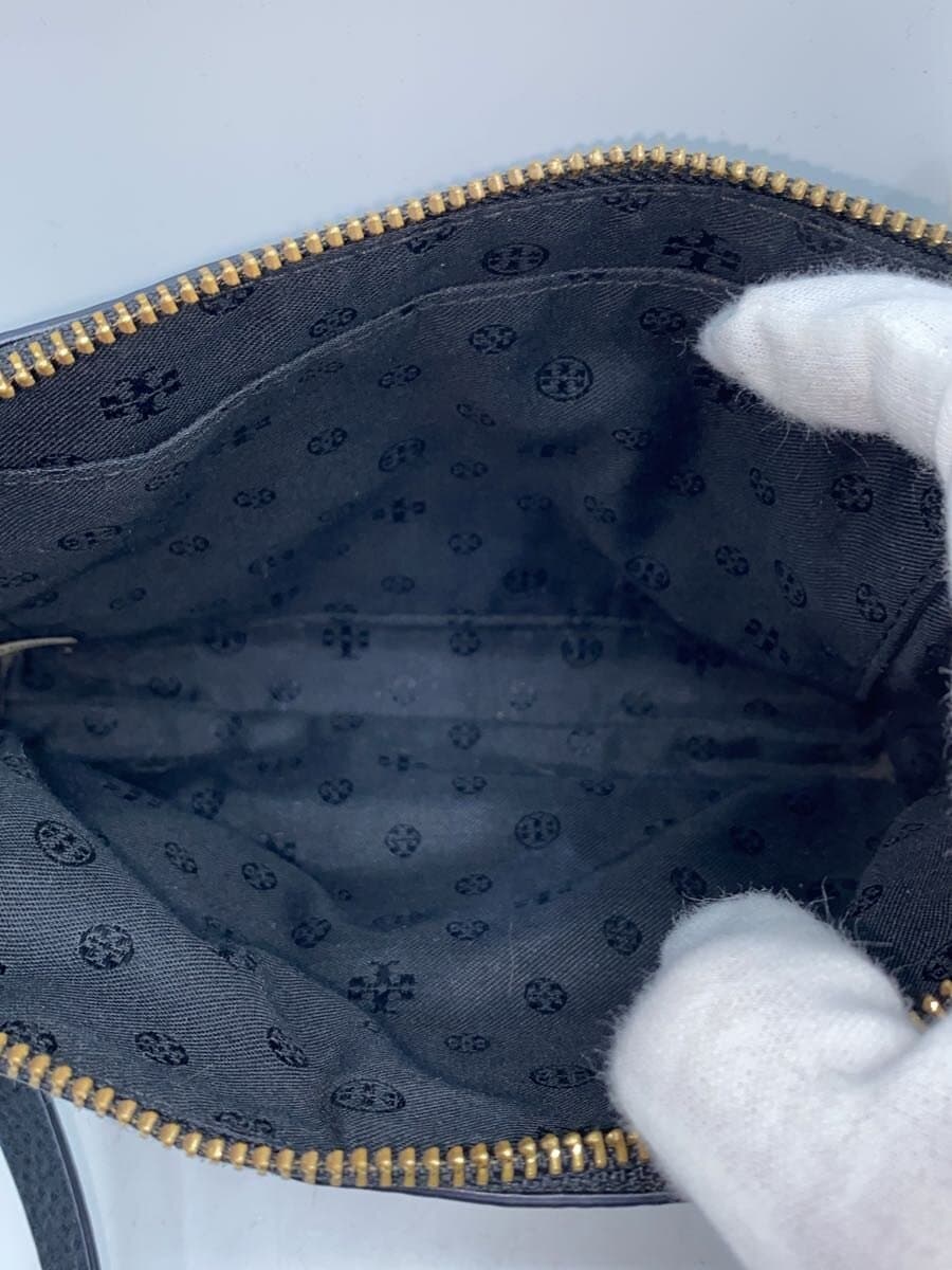 TORY BURCH Shoulder Bag Leather BLK 6