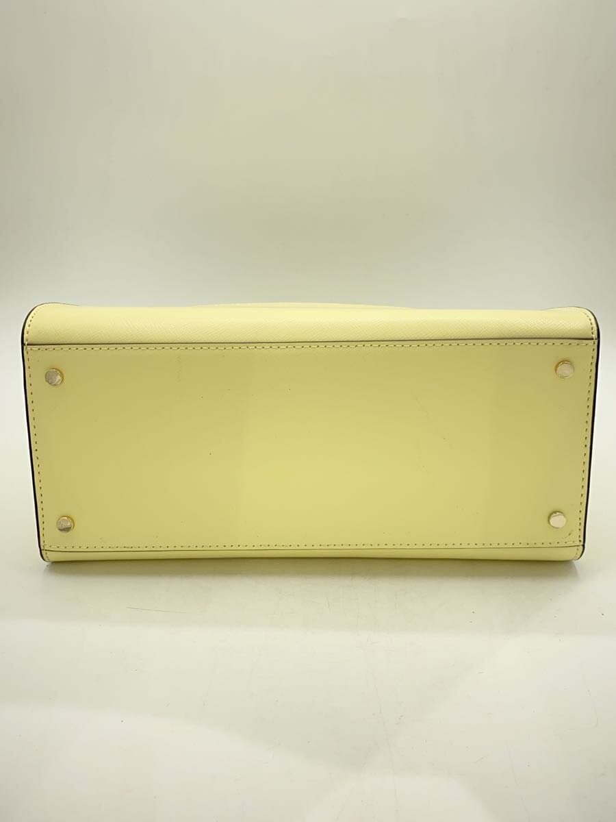 kate spade new york Tote Bag Leather YLW Solid 4