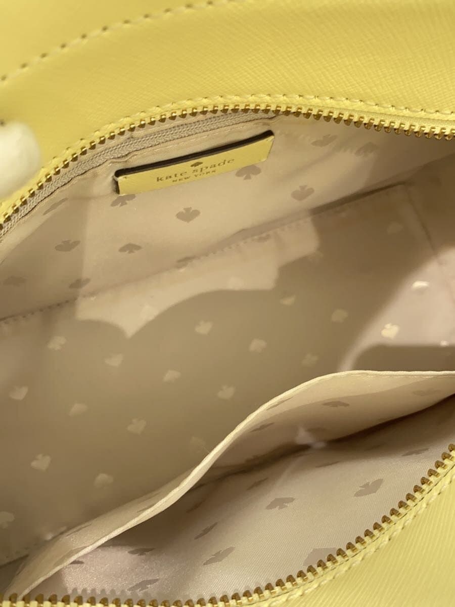 kate spade new york Tote Bag Leather YLW Solid 6
