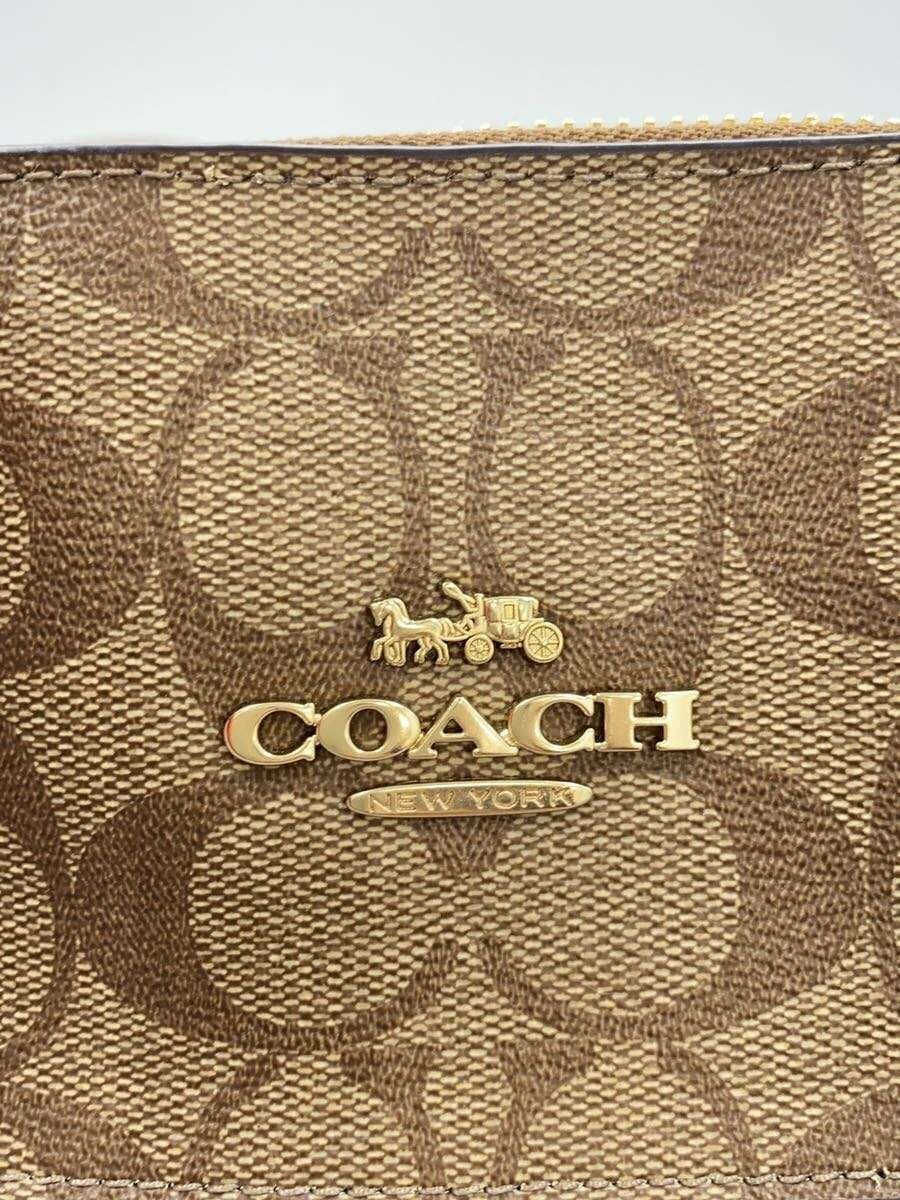 COACH Gallery Tote Signature Beige Leather BEG Allover Pattern F79609 IME74 5