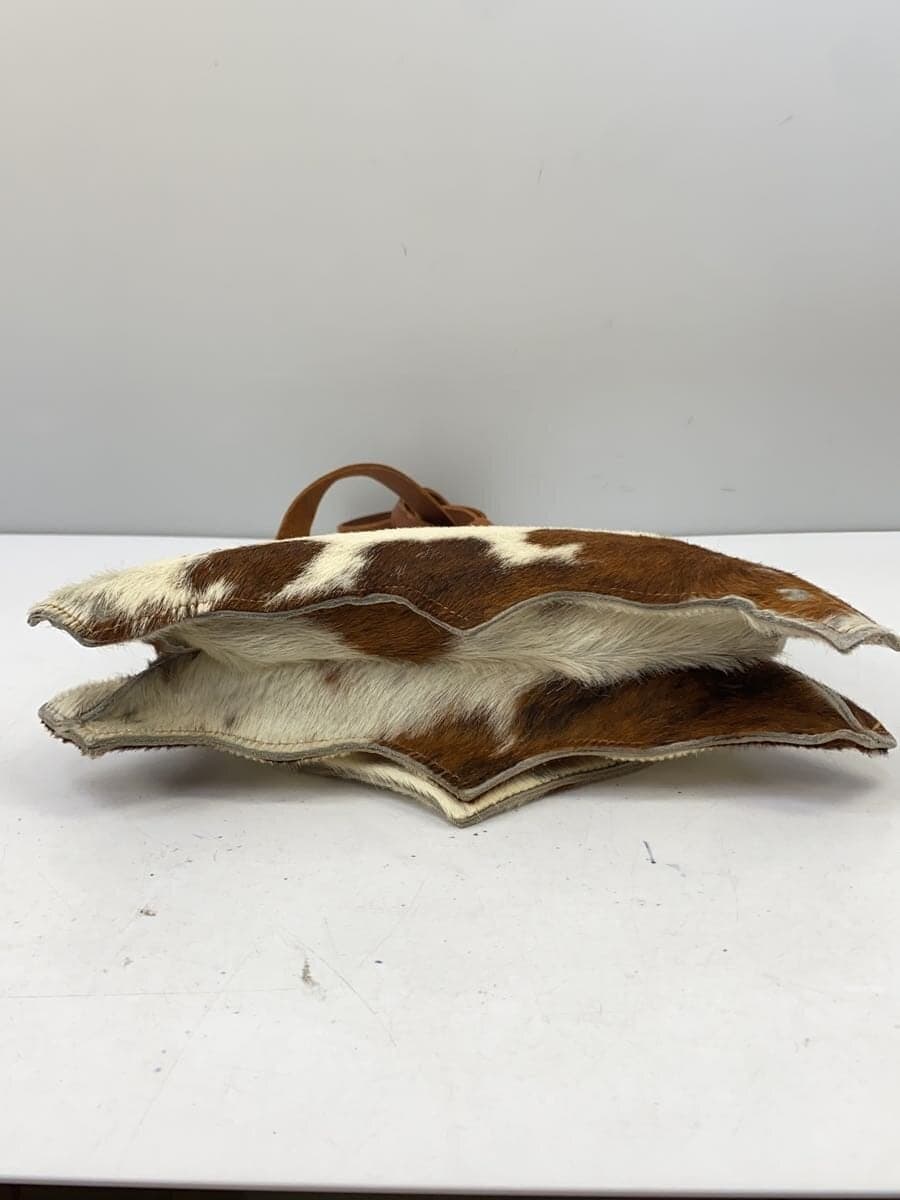 IL BISONTE Shoulder Bag Pony Hair BRW 4