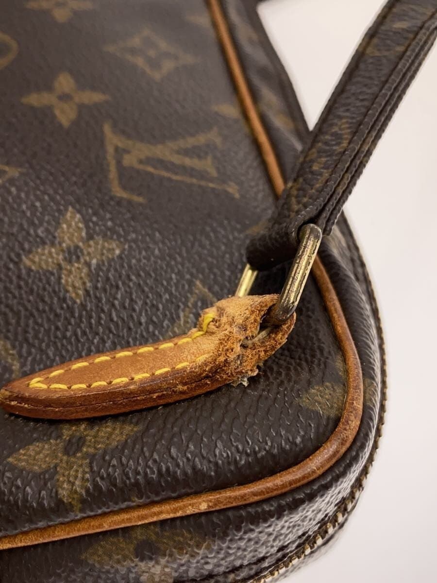 LOUIS VUITTON Pochette Marly Bandouliere_Monogram Canvas PVC BRW M51828 7