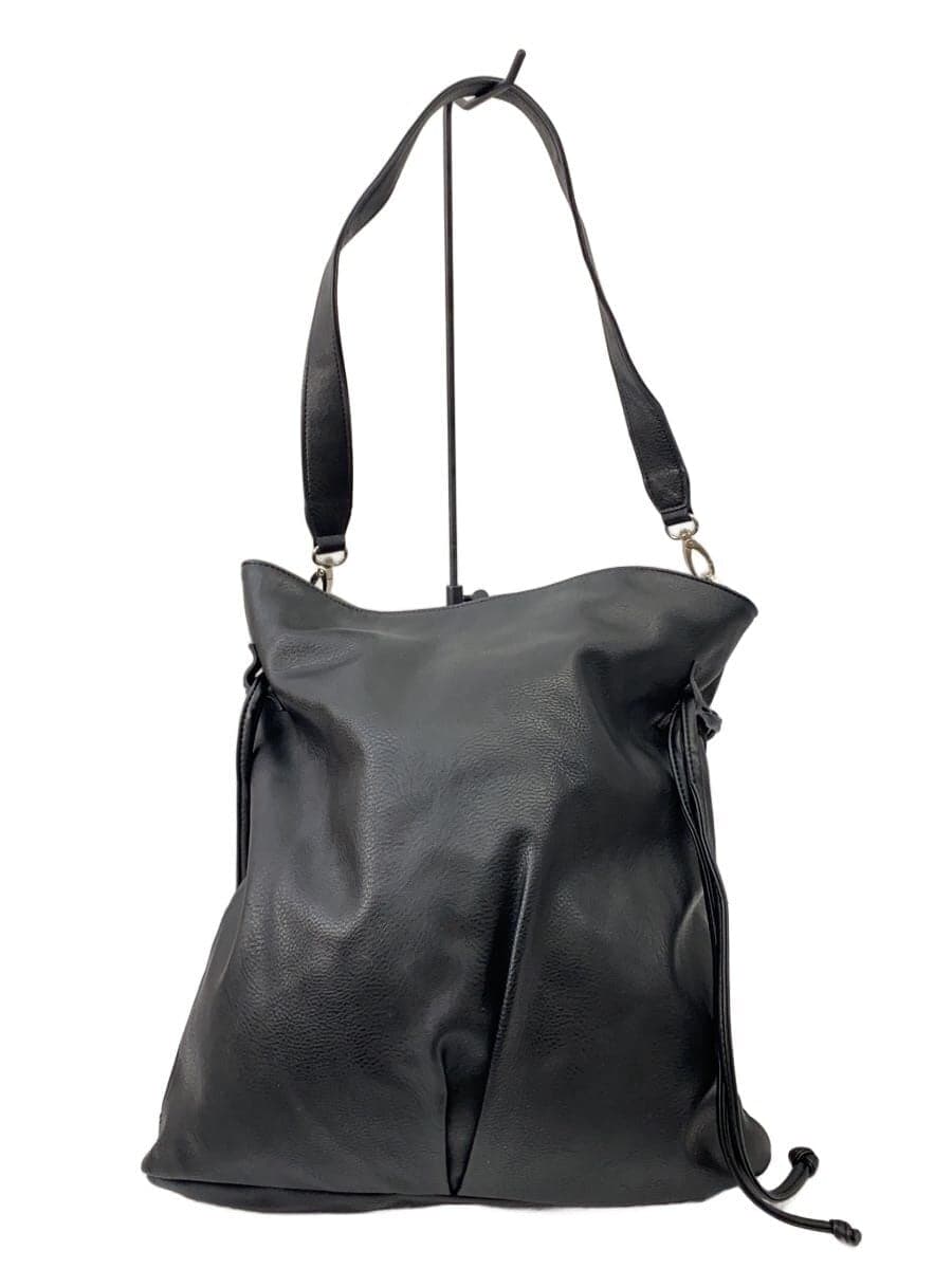 JEANASIS Shoulder Bag Black Solid JS080617PD