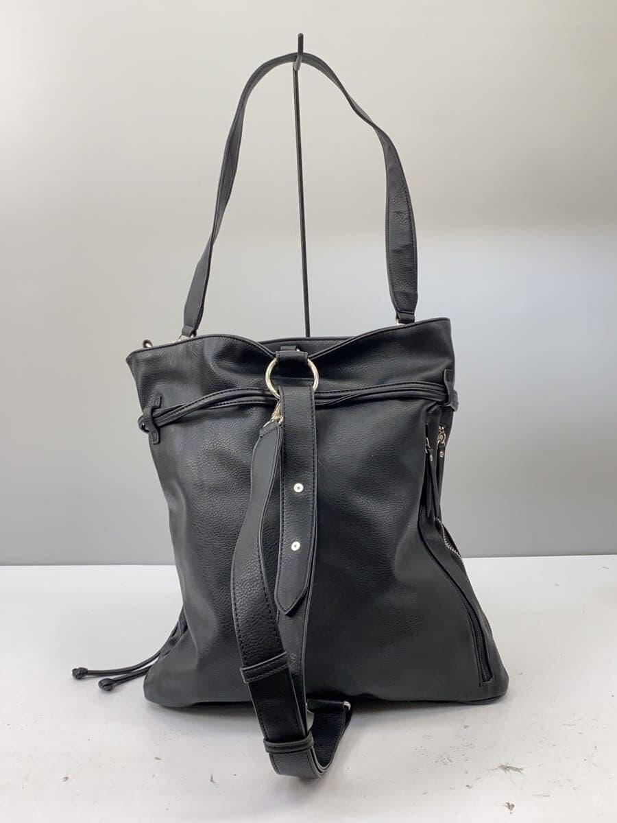 JEANASIS Shoulder Bag Black Solid JS080617PD 3