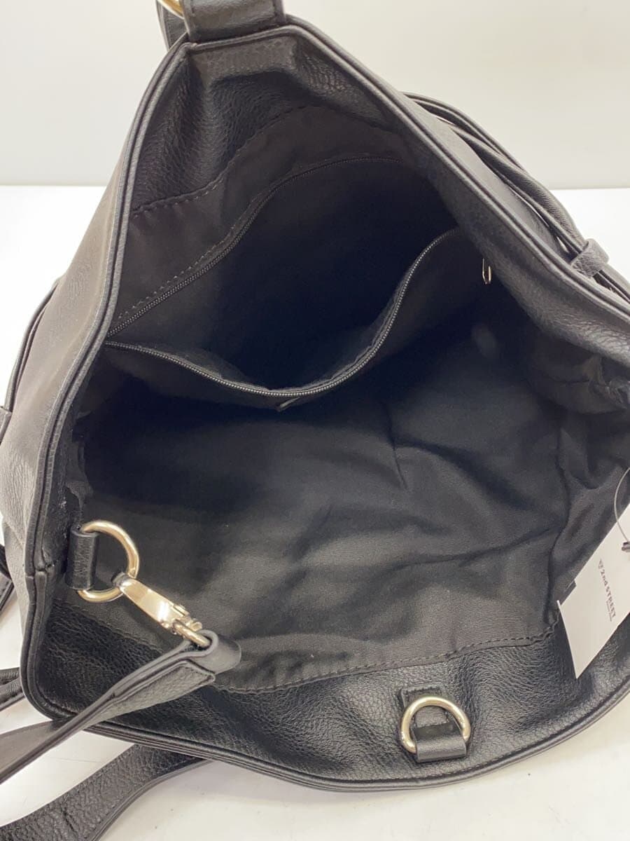 JEANASIS Shoulder Bag Black Solid JS080617PD 6