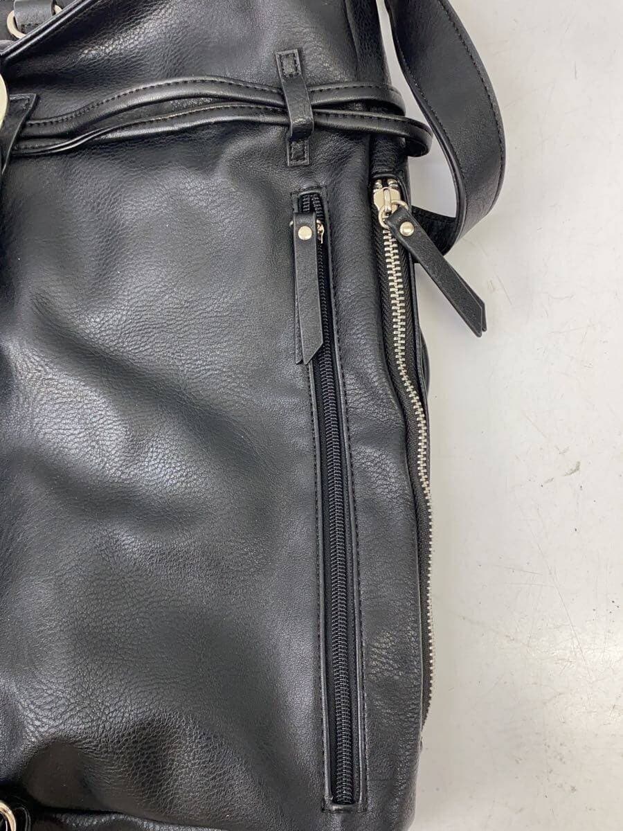 JEANASIS Shoulder Bag Black Solid JS080617PD 7