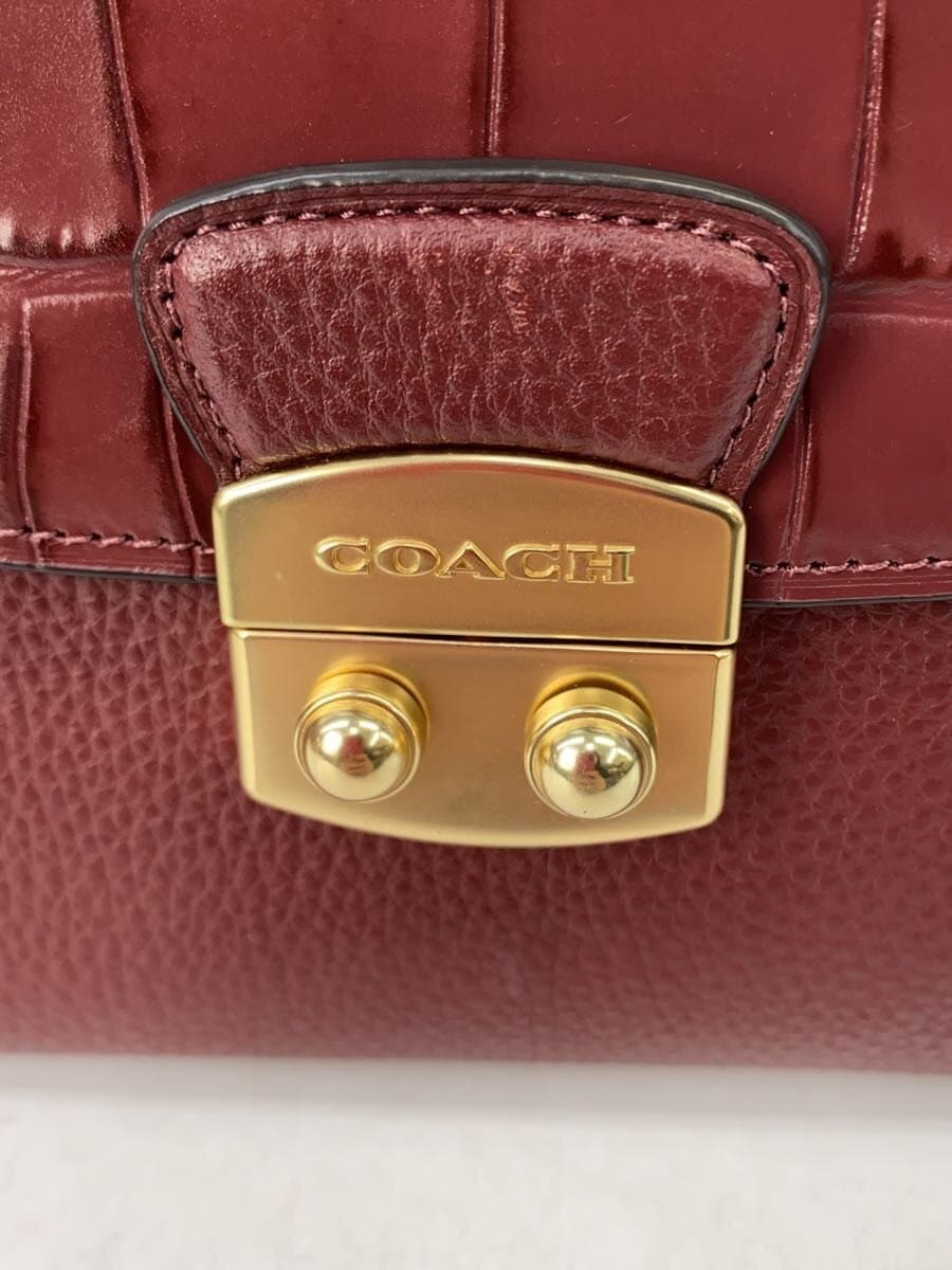 COACH Shoulder Bag Leather BRD Solid f48628 5