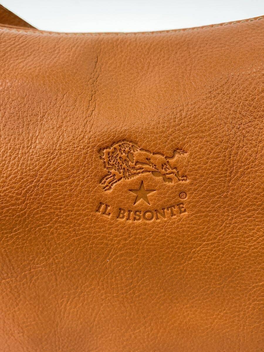 IL BISONTE Shoulder Bag Leather CML Solid 5