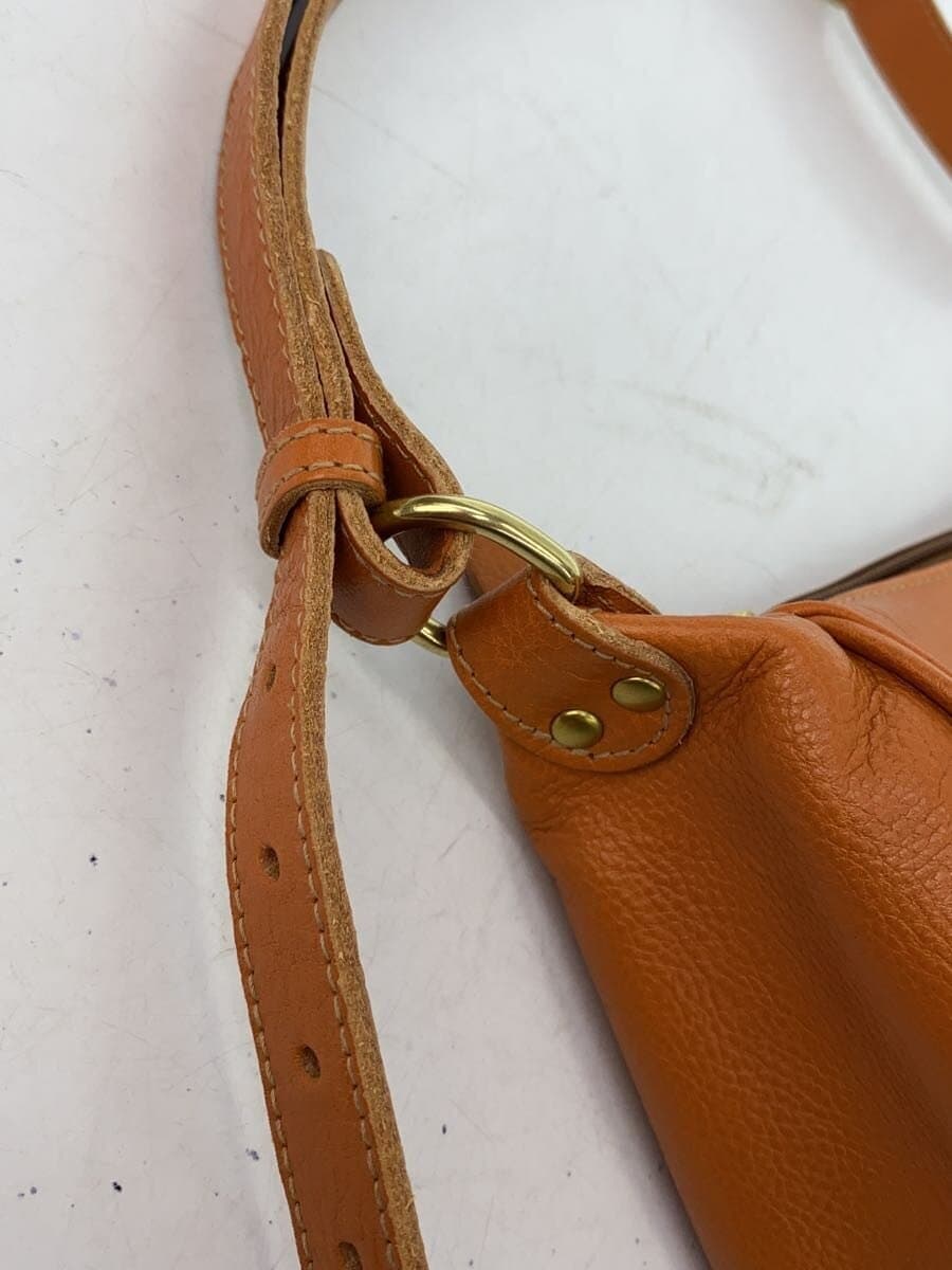IL BISONTE Shoulder Bag Leather CML Solid 7