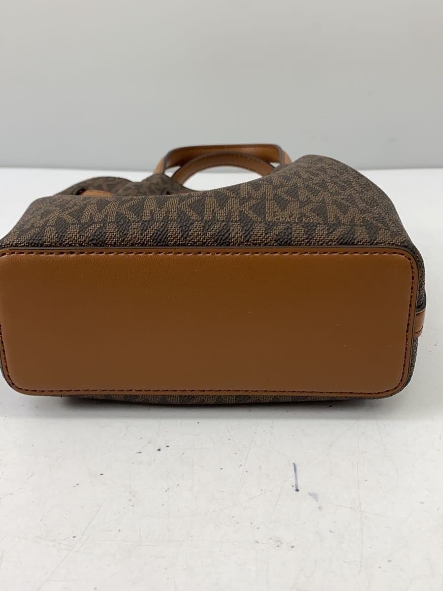 MICHAEL KORS Shoulder Bag Leather Brown All Over Pattern 35S5G2ZC5b200 Crossbody Small 2-Way 4