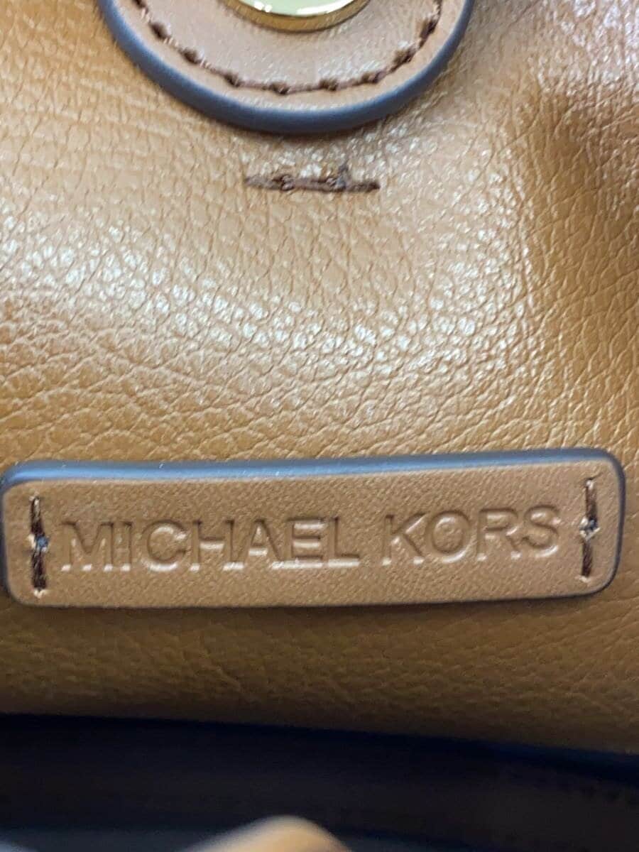 MICHAEL KORS Shoulder Bag Leather Brown All Over Pattern 35S5G2ZC5b200 Crossbody Small 2-Way 5