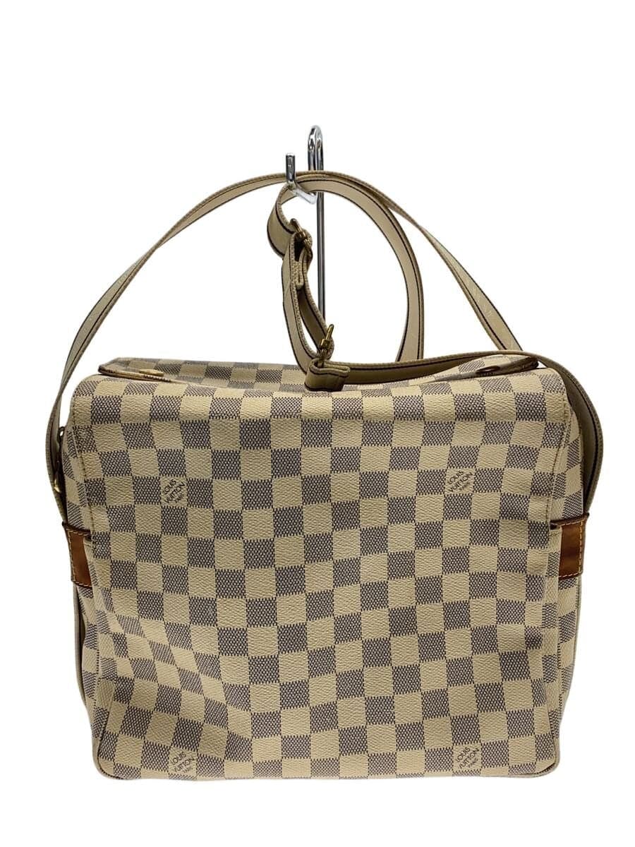 LOUIS VUITTON Naviglio _Damier Azur PVC WHT N51189