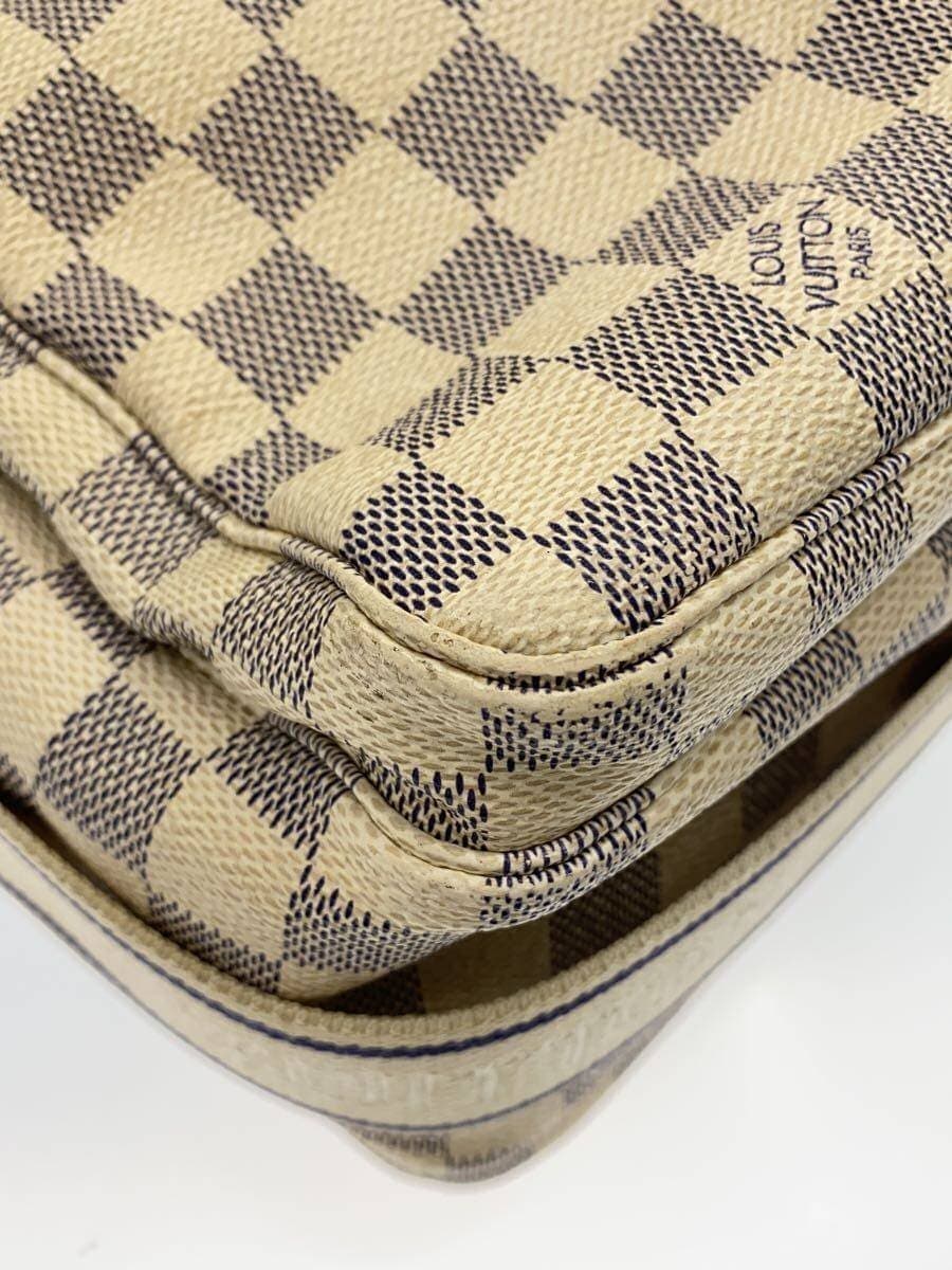 LOUIS VUITTON Naviglio _Damier Azur PVC WHT N51189 7