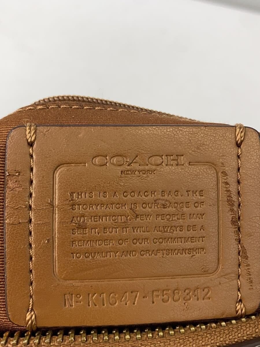 COACH Mini Bennett Satchel_Signature_Brown Leather BRW 5