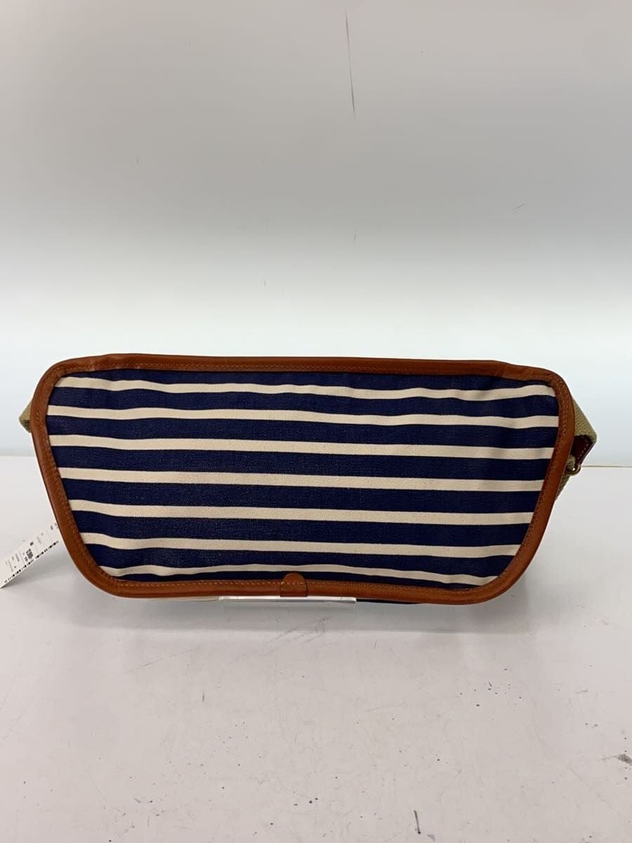 Felisi Tote Bag Canvas NVY Border Stripe 3