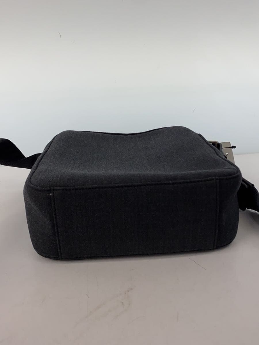 PRADA Shoulder Bag GRY Solid b9340 4