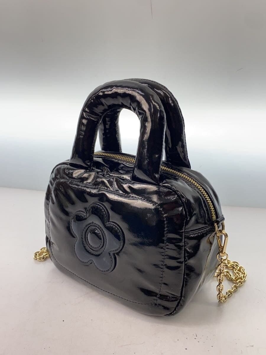 MARY QUANT Shoulder Bag BLK Solid 2